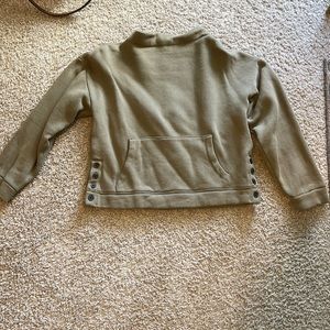 Madewell Mockneck Sweatshirt Sz S